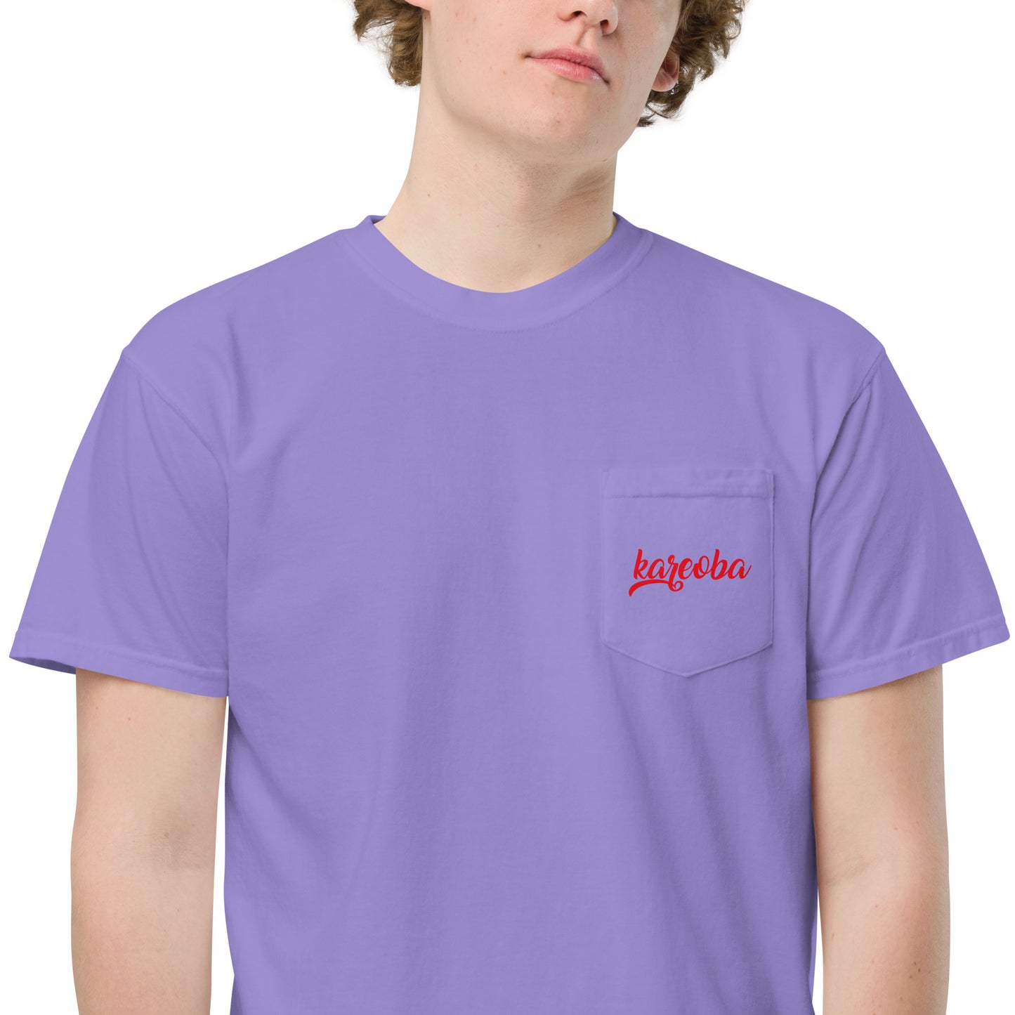 Unisex garment-dyed pocket t-shirt BREATHE (ref:ugdpts23b1098)